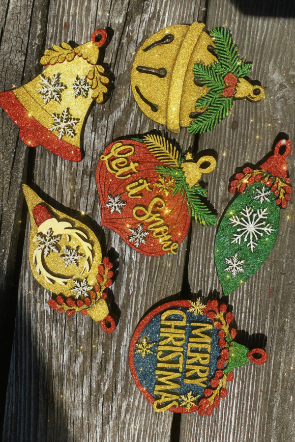 DIY Unfinished Wood Ornament Kit