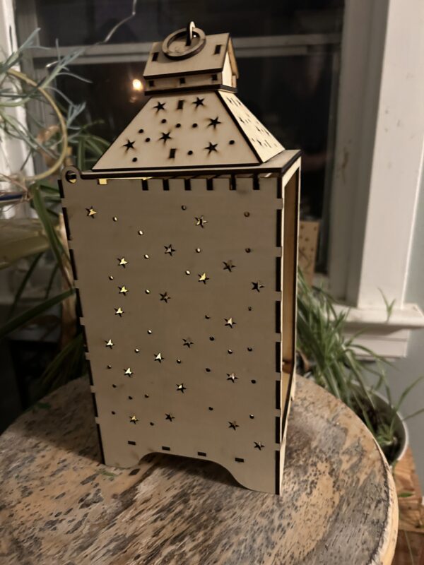 diy Woodland Bear Lantern Kit