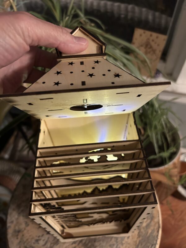 diy Woodland Bear Lantern Kit